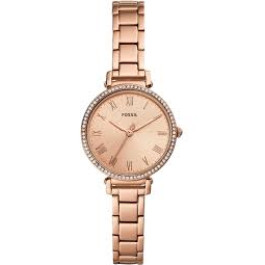 Uhrenarmband Fossil ES4447 Rostfreier Stahl Rosé 10mm